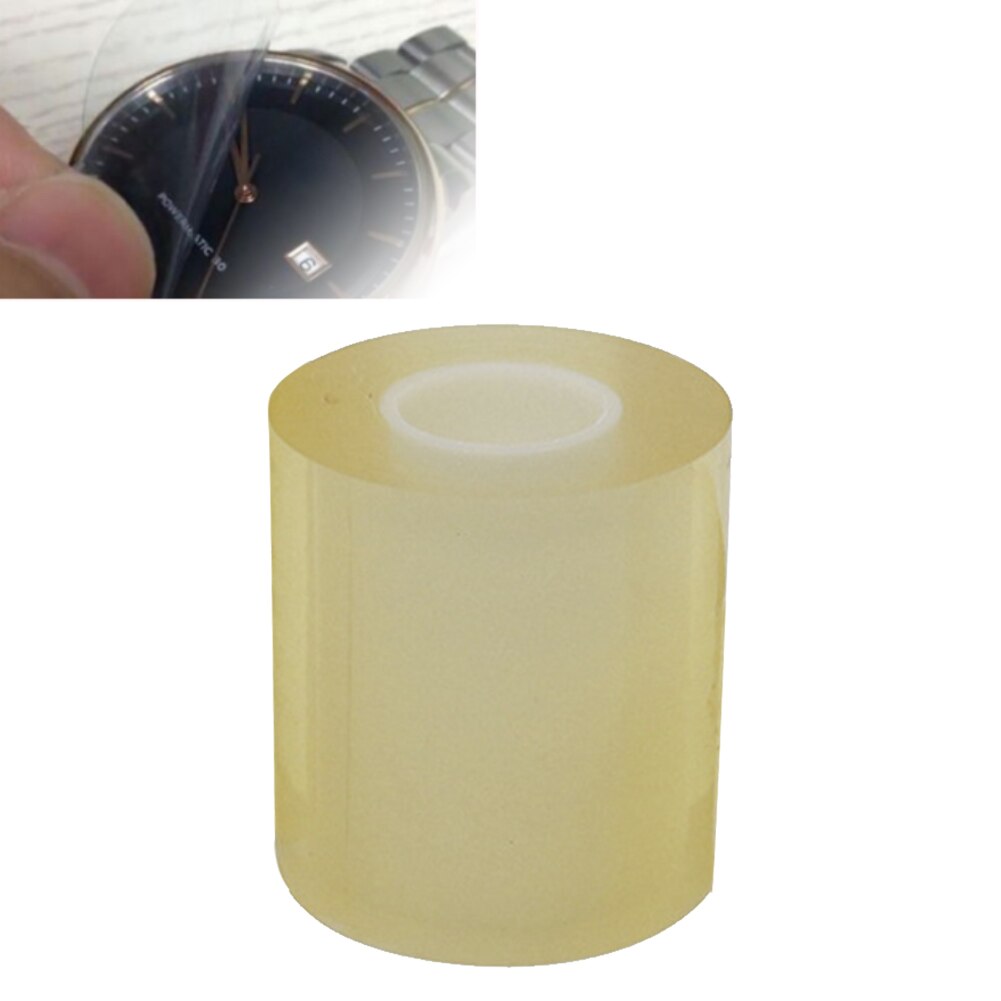 Schmuck Uhr Film Schutz Rolle Verpackung transparent Zubehör Tragbare Anti Statische Vermeiden SchäHöhle Staubdicht Kratz
