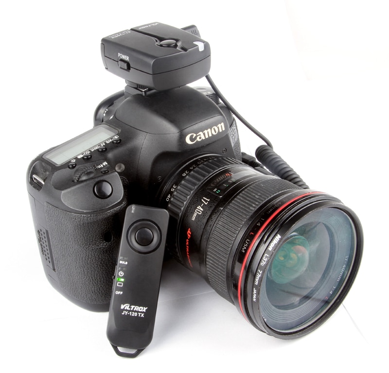 Viltrox trådløs fjernbetjening udløser til canon eos r/rp /90d/80d/77d/70d/800d/760d/700d/650d/200d ii /1500d/1300d/m5/m6