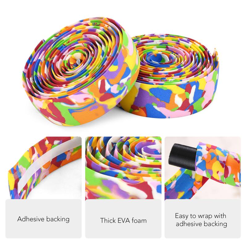 Fiets Stuur Tapes Zachte Racefiets Stuur Band Ademend Antislip Stuurlint Fiets Riem Schokbestendig Tape