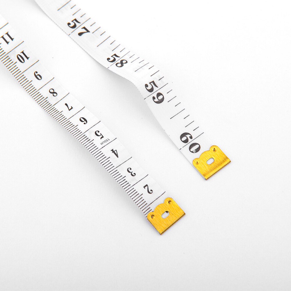 1.3x150cm Body Measuring Measure Ruler Dressmaking Tape Body Measuring Measure Ruler Dressmaking Soft Sewing Tailor Tape