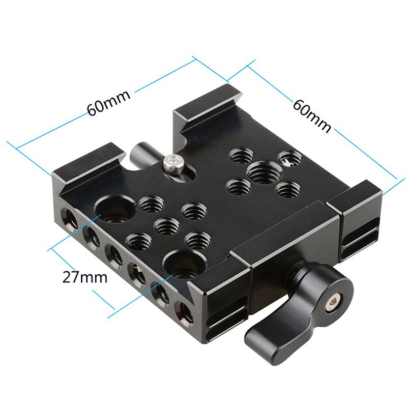 Nitze Quick Release NATO-klem met 1/4 schroeven en