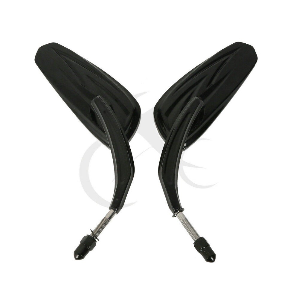 Motorcycle 8MM Rear View Mirrors For Harley Sportster Softail Road King Glide XL1200C N FLSTFB FXDF FLSTF FLHYUC FLTRX Fat Boy