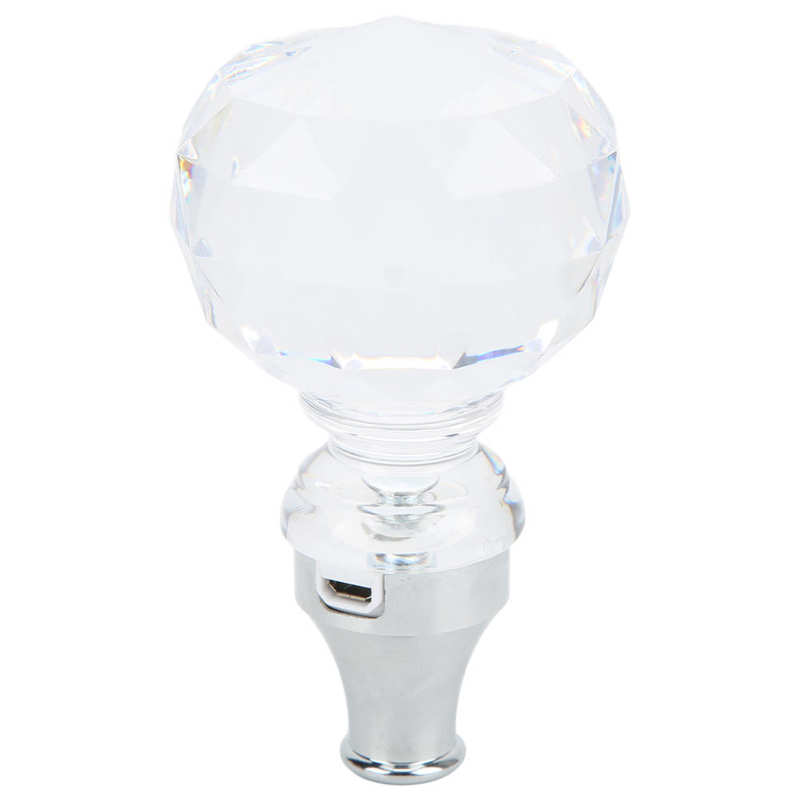 Pommeau de levier de vitesse LED, acrylique pour Transmission manuelle