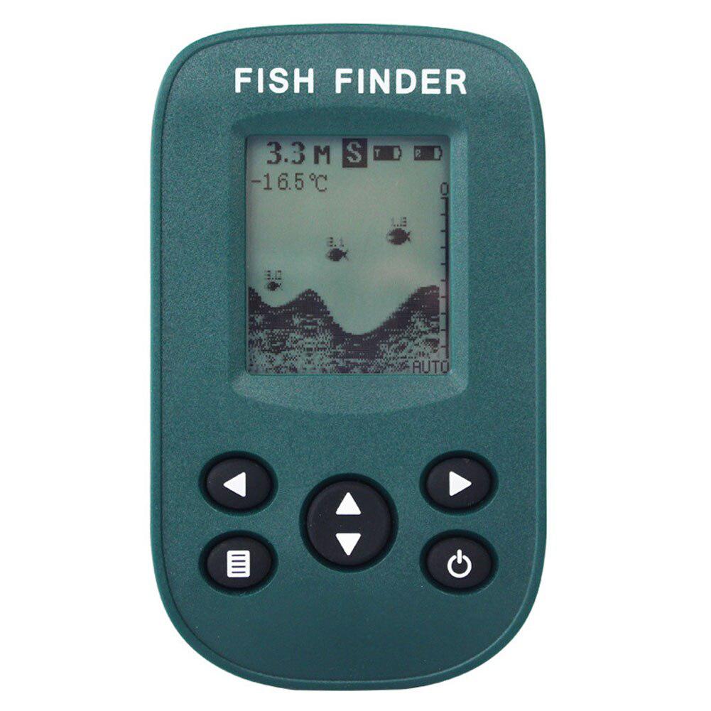 Fishfinder 100M High Definition Fishfinder Sonar 200 Khz Sonar Frequentie Fishfinder 45 Graden Onderwater Transducer