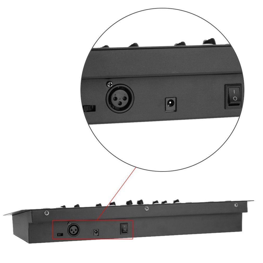 192 Channels DMX512 Controller Console for Stage Light Party DJ Disco Operator Equipment Spotlights DJ Controller