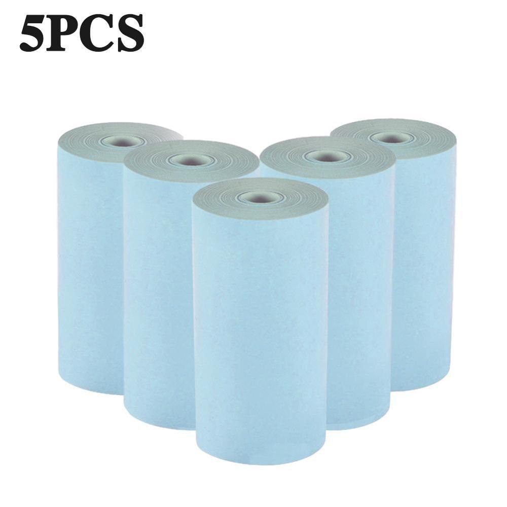 Printerpapir printbar klistermærke papirrulle direkte peripage 57mm*30mm termopapir papir farverigt  a1 h 8: B