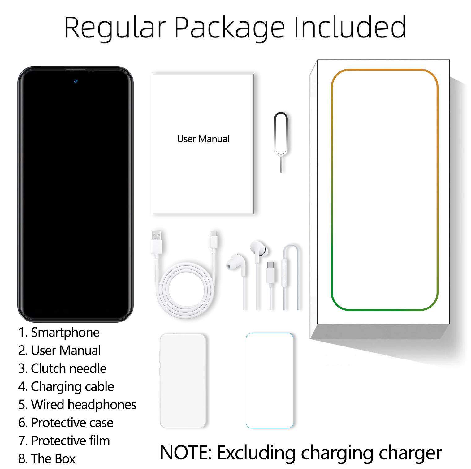 FUFFI 6,56-Zoll-Smartphone, 4G-Netzwerk-Dual-SIM-Telefon, Android 10.0-Telefon mit 32 GB ROM, Quad-Core-Prozessor, 2 + 2 MP Pixel-Telefon