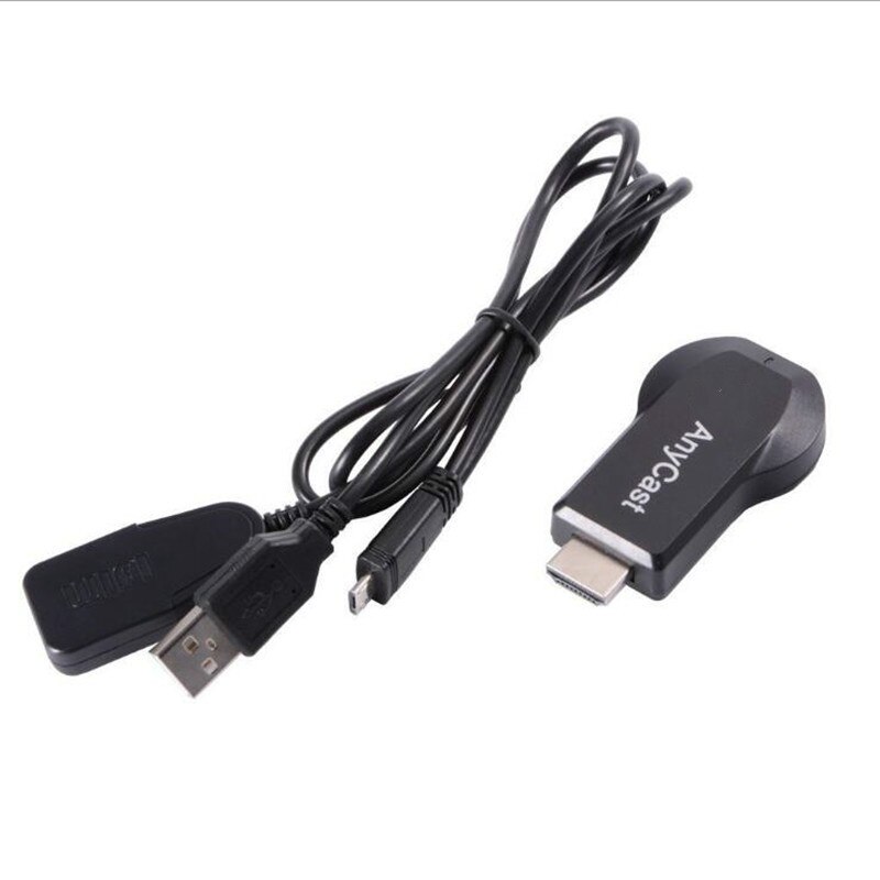 Newest 1080P Anycast m4plu mirroring multiple TV stick Adapter Mini Android HDMI WiFi Dongle Any cast: Full set