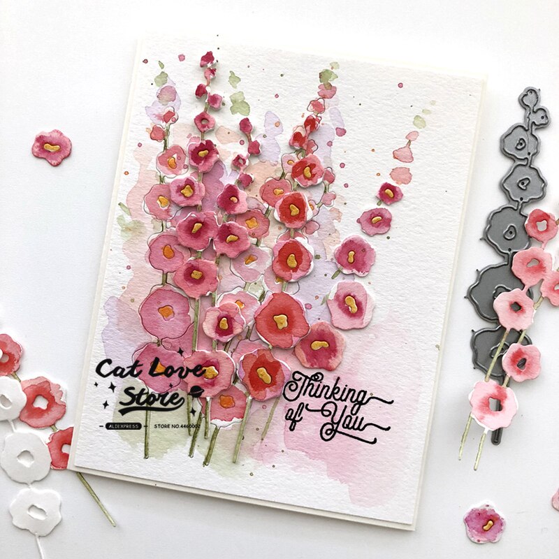 Bloem Plant Metalen Stansmessen Stencils Voor DIY Scrapbooking Papieren Kaart Decoratieve Craft Sterft Embossing Die Cuts