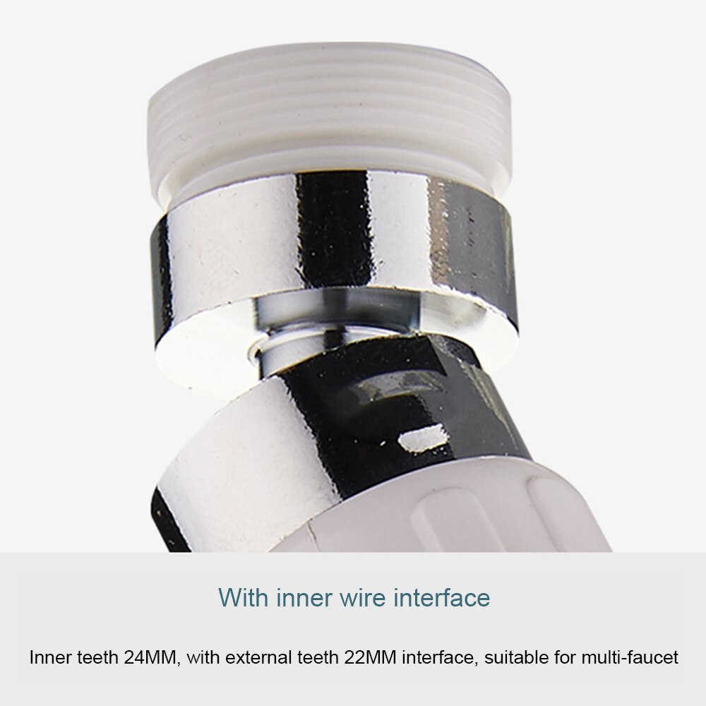 360 Graden Keuken Kraan Adapter Voor Water Saving Tap Douche Filter Twee Modus Flexibele Kraan Nozzle Voor Keuken Waterbesparing