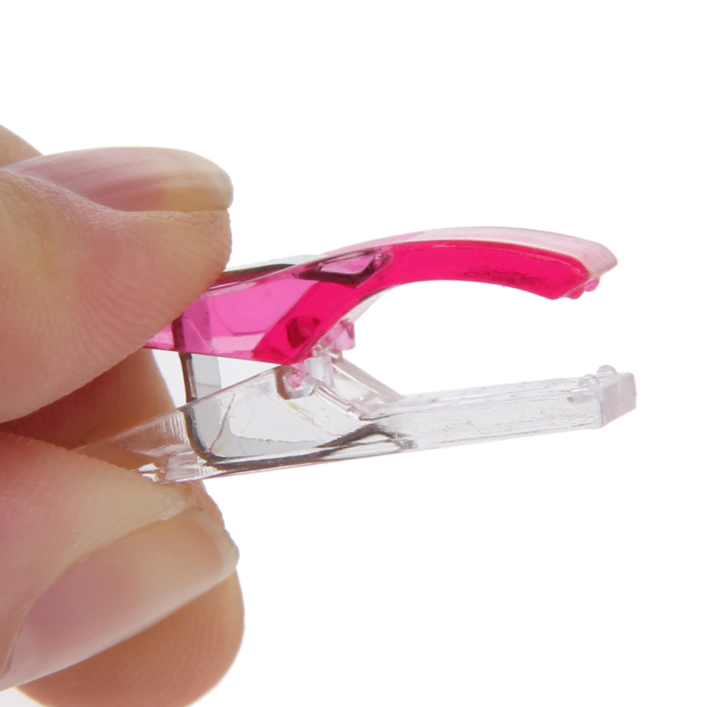 Draagbare 20 Stks Plastic Wonder Clips Klemmen Stof Craft Naaien Houder Quilter