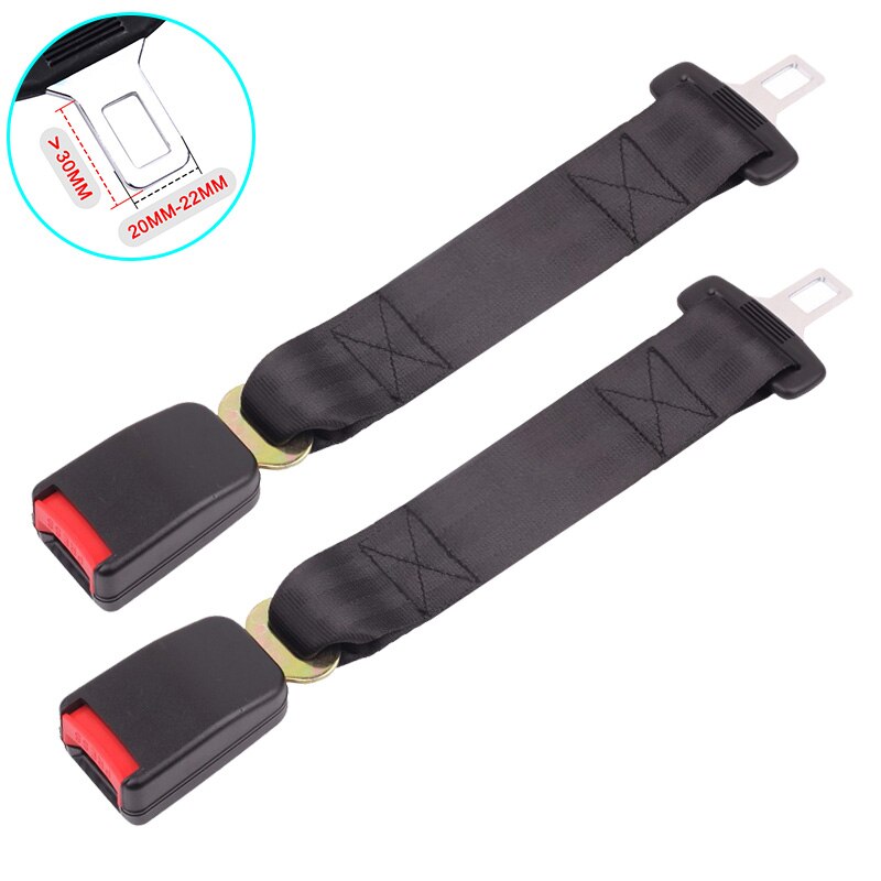 Universal Seat Belt Extender Staal Autogordel Gesp Voor 20-22Mm Tong Autogordel Clip Uitbreiding plug Gesp Seat Belt: green