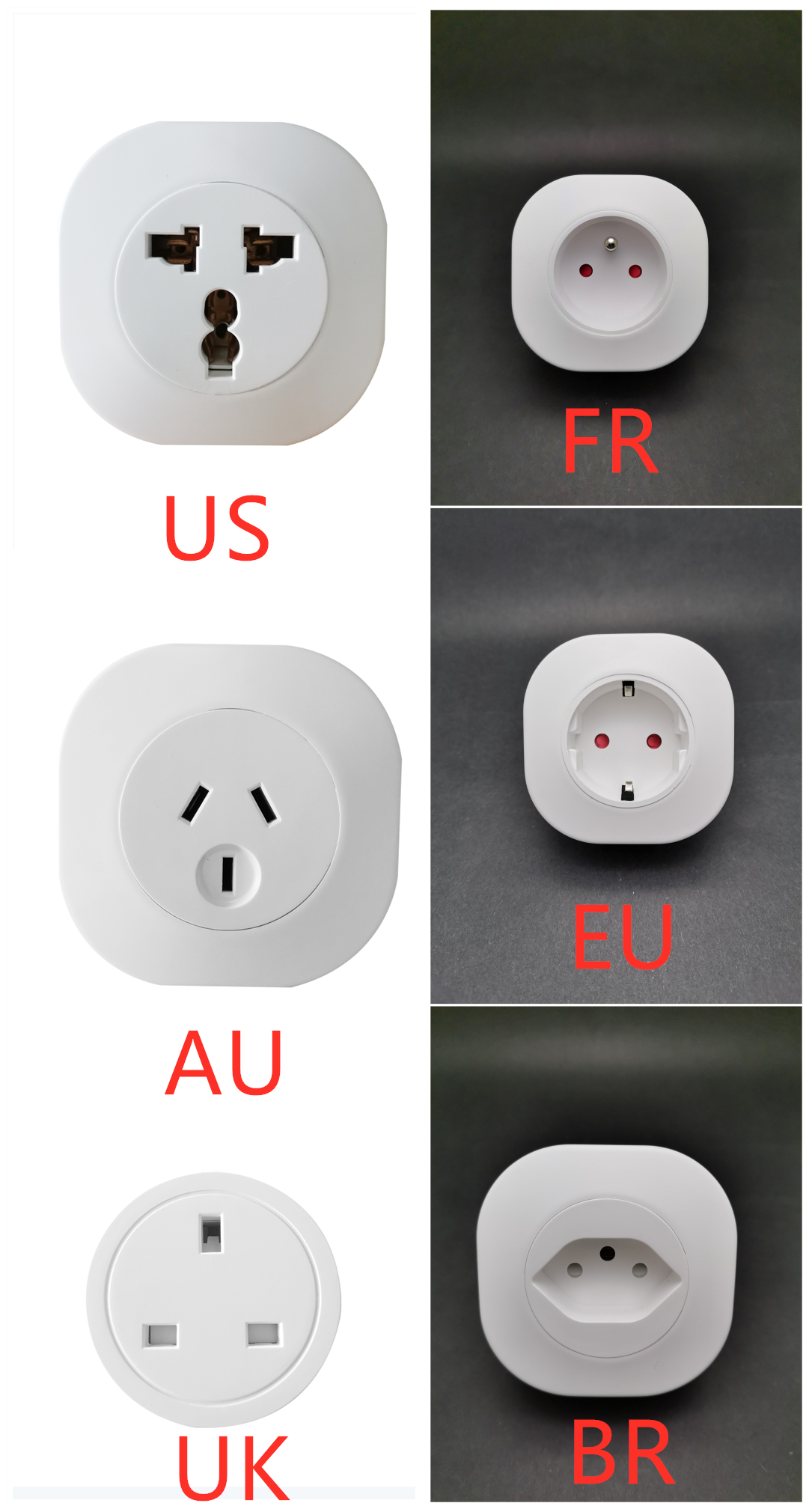 Wifi trådlös timer strömbrytare kontakt badrum kök timer uttag 230v 110v mobiltelefon godtycklig kontroll tid timer uttag