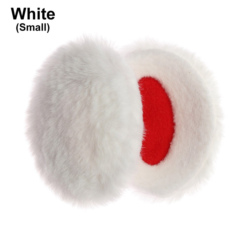 Vinter tjockt öronskydd fluffigt fleece bandlösa öronkåpor öronskydd vindtätt öronskydd för män kvinnor: Ingefära
