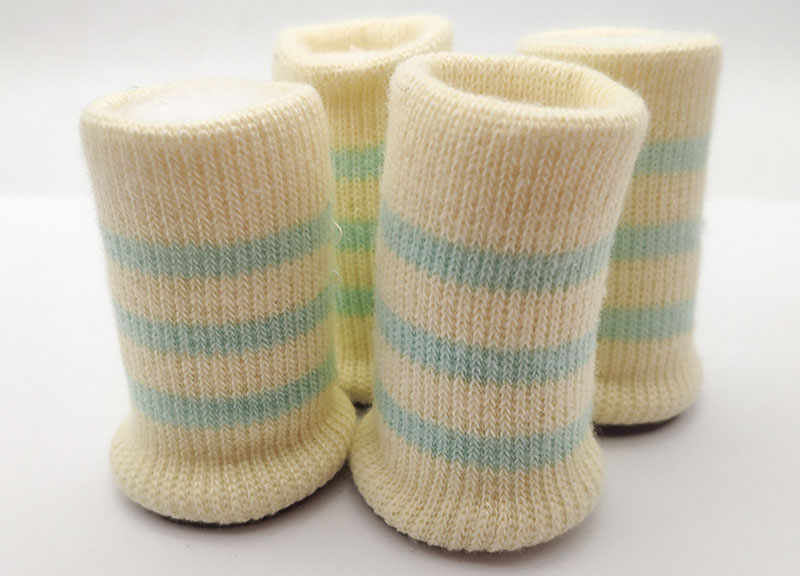 16/8/4 pièces meubles roulettes tasses couvre protecteur chaussettes tampons Polyester Table chaise jambes pieds couvre 5 Types: 8pcs / Type 3