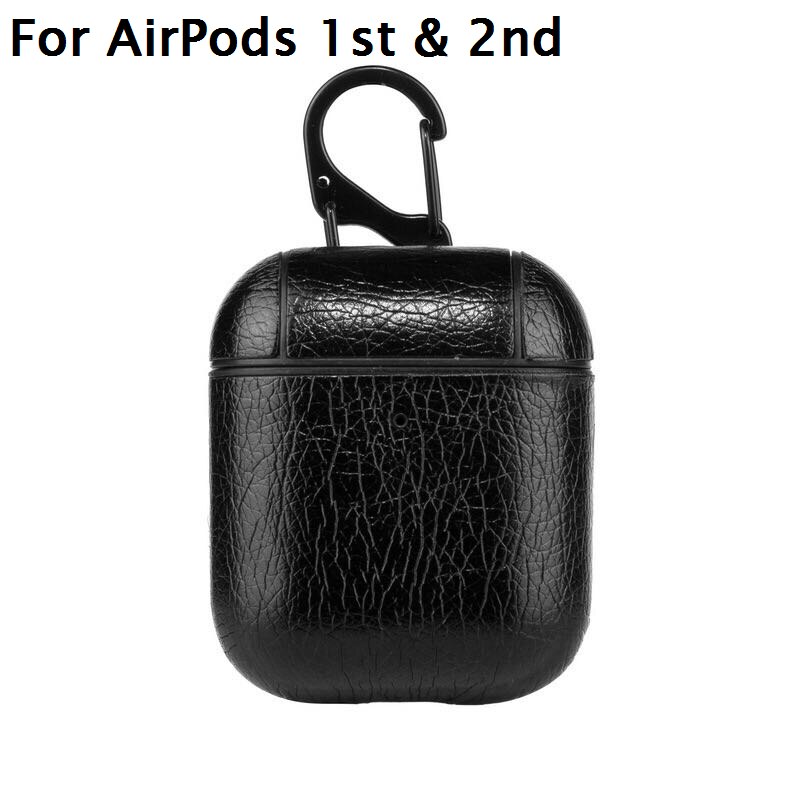 Pentru apple airpods pro 3 husă din piele pentru căști husă rezistentă la șocuri pentru airpods 3 2 1 cutie de încărcare pentru căști wiilress stil business: B1 pentru airpod-uri 1 2