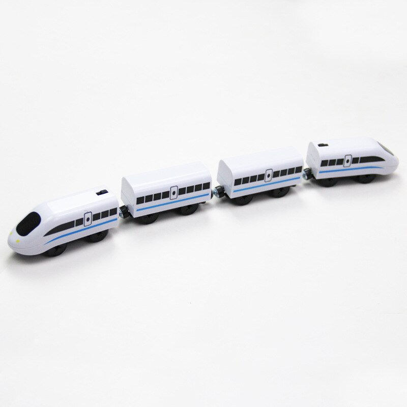 Elektrische Rc Trein Set Afstandsbediening Speelgoed Aangesloten Met Houten Spoorweg Auto Tracks Birhtday Kerstcadeau Voor Kinderen: Donker Kaki