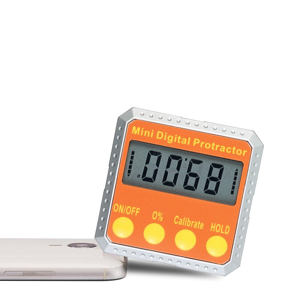 Mini Digital Protractor Level / Bevel Gauge / Angle Gauge / Angle Finder with Embedded Magnets