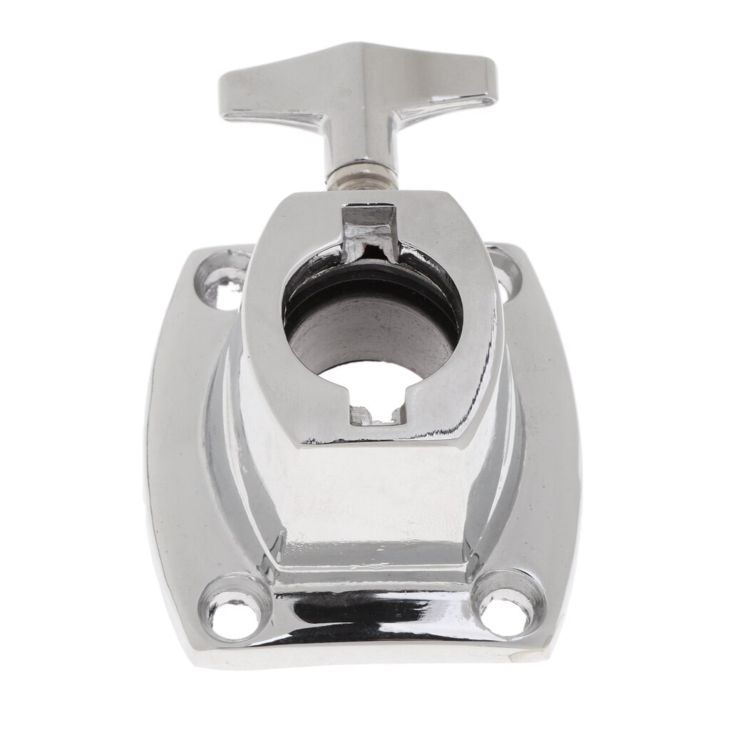 Trommel Bausatz Halfter Basis Platte Tom Becken Halfter Klemme Musical Instrument Teile 6,5 x6x 4,5 cm