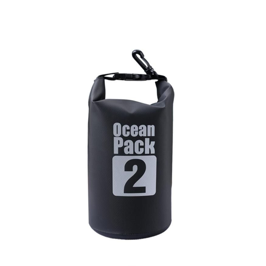 2L Outdoor Waterproof Bags Swimming Camping Hiking Drifting Bag Swimming pool Accessories 6 colors: Black