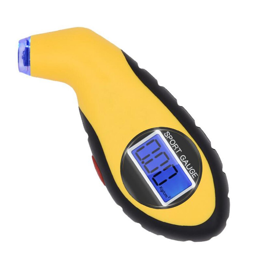 Tyre Air Pressure Gauge Meter Electronic Digital LCD Car Tire Manometer Barometers Tester Tool For Auto Car