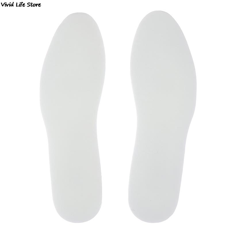 1Pair Memory Foam Shoe Pad Insoles Thin Insole Breathable Sweat Absorbing Comfortable Massage Shock Sport Shoes Pad