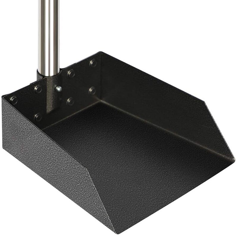 Driedelige schep voor het opruimen van hondenpoep met een steel van 37.4- cm, perfect voor kleine tot zeer grote honden