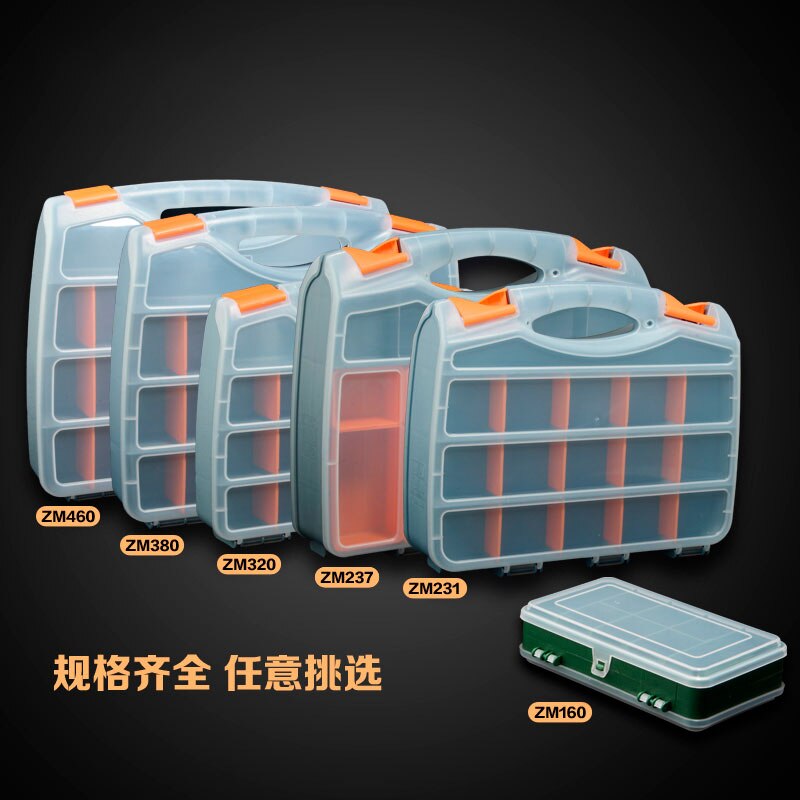Repair Portable Tool Box Organizer Cabinet Waterproof Plastic Tools Box Caixa Organizadora Screw Storage EA60GX