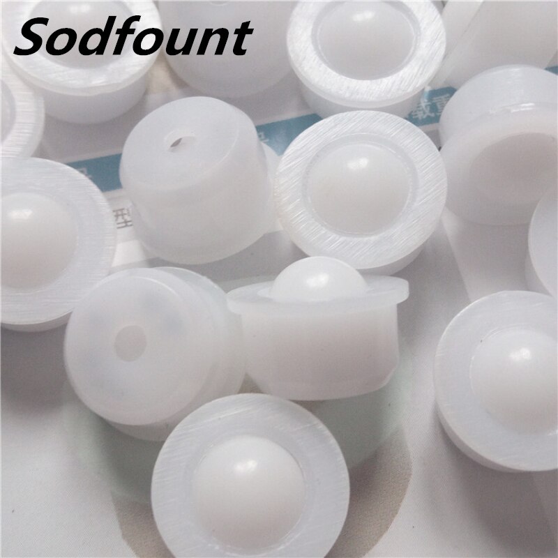 Nl -8h 8mm miniatyr pom boll full plast lager överföring abs nylon caster roller minsta mini  nl8h boll transfer enhet