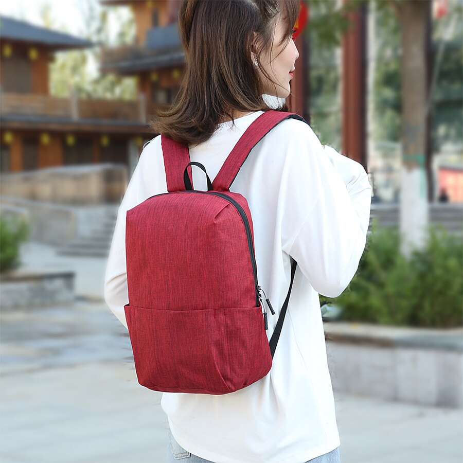 Casual dames rugzak tas dames heren waterbestendig lichtgewicht outdoor reistassen student schooltas laptop rugzak