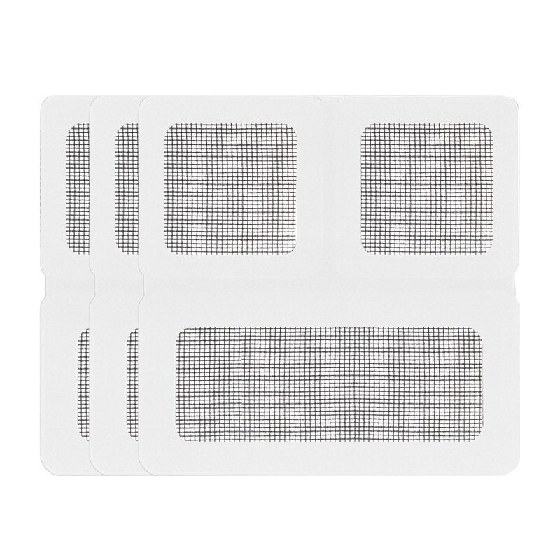 Fix Net Window Home Adhesive Antimosquito Fly Bug Insect Repair Screen Wall Patch Stickers Mesh Window Screen Window Net Mesh: A
