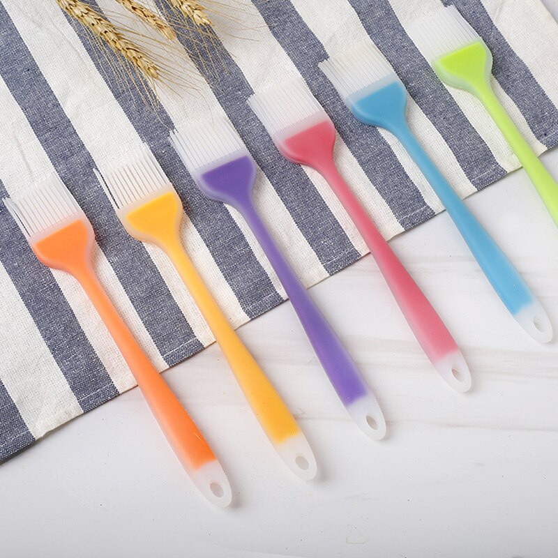 Baking Tools 21cm Translucent Small Silicone BBQ Brush you sao DIY Cake Tools Silicone Brush
