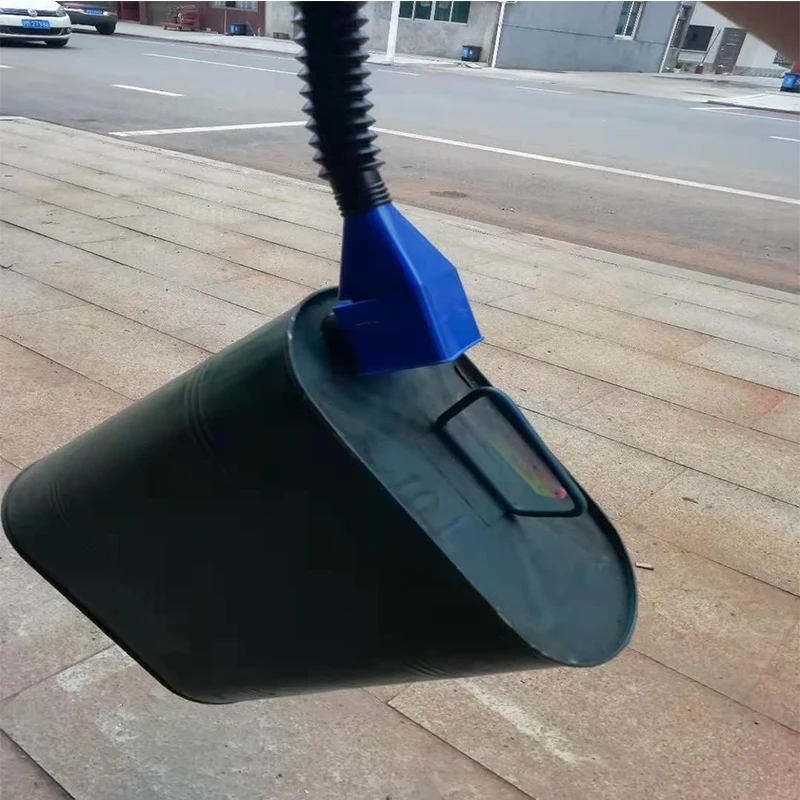 Entonnoir à huile moteur en plastique pour voiture et moto, outil de transfert de filtre, vidange d'huile, accessoires automobiles