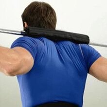 Haltérophilie mousse haltère coussin de soutien Squat repos gymnase haltérophilie rembourré épaule dos Protection tirer pince