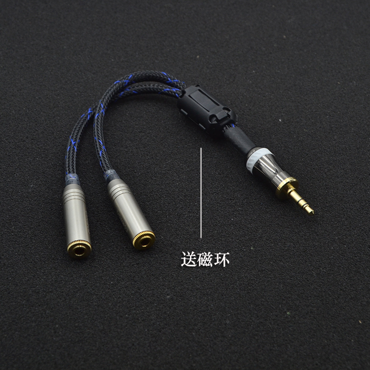 Headphone Splitter 3.5 Y Audio mini Jack Splitter Extension Cable 3.5mm Male to 2 Port 3.5mm Female AUX 1 to 2 1m 2m 3m 5m 10m