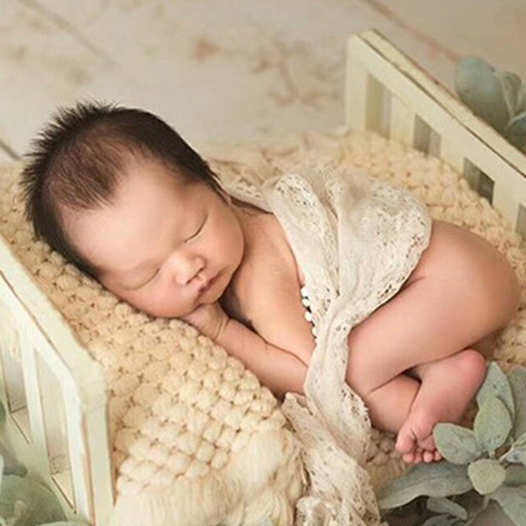 Manta para bebé SAGACE, de piña bonito, manta para fotos atrezos para fotografía de bebés, manta suave para niña recién nacida, manta para bebé