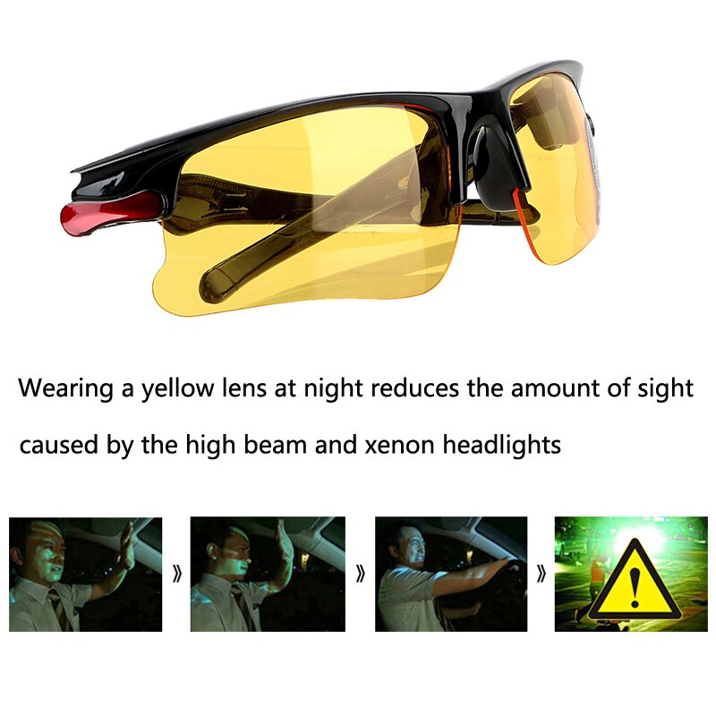 Dust-Proof Polarizer Car Drivers Night Vision Goggles Sunglasses For Renault sceni c1 2 c3 modus Duster Logan Sandero
