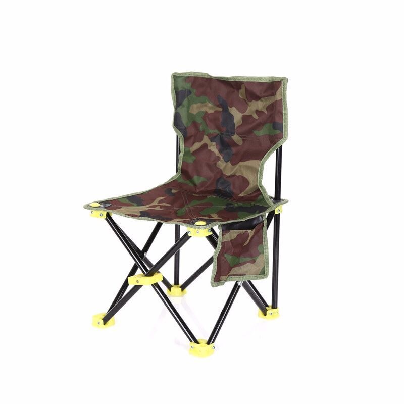 Recreational fishing chair backrest small Mazha portable compact folding fishing chair: 34x34x53cm