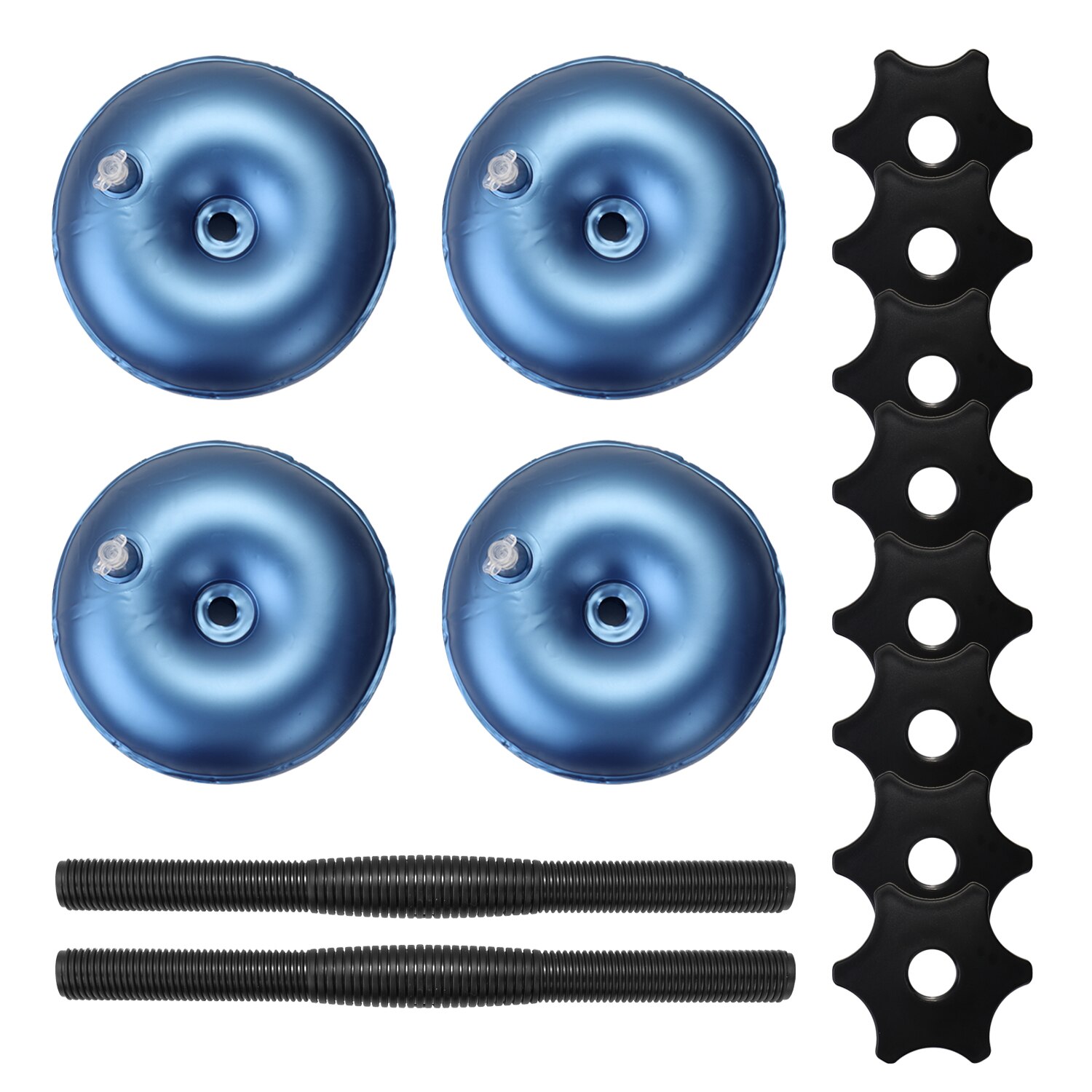 8-10kg hantel flexibel fitness vattenfylld hantel tung vikt hantel gym hem träningsutrustning bodybuilding utrustning