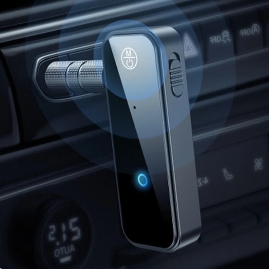 C28 Wireless Adapter 2 In 1 Bluetooth 5.0 Receiver Transmitter 3.5Mm Jack For Car Music Audio Receiver Aux Headphone Handsfree