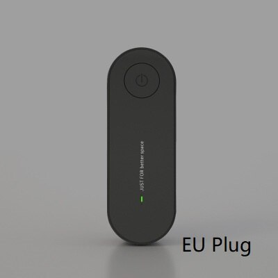 For Xiaomi Home Office Negative ion air purifier Anion Ozone Generator air Filter Purification Bathroom Toilet Deodorizer: Black