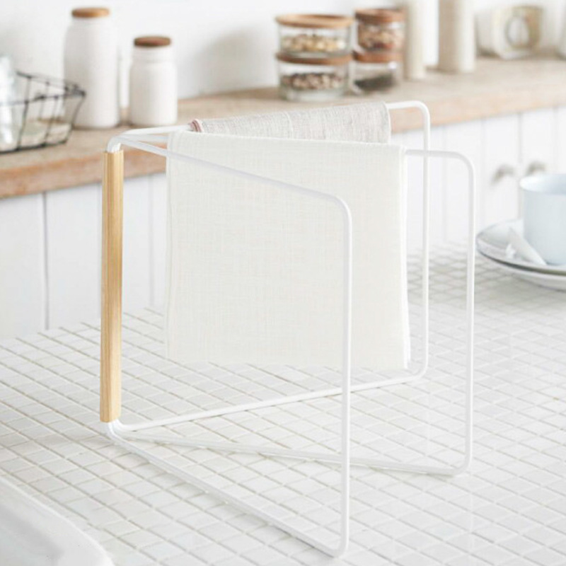 Keukenhanddoekenrek, Tafelblad, Luie Persoon, Wasdoekenrek, Verticaal Opvouwbaar Opbergrek, Hanger