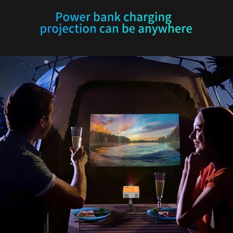 Portable Mini Mobile Phone Projector Wifi For Android Home Cinema For 1080p Video Proyector Led Phone Video Beamer For Kids R8o4