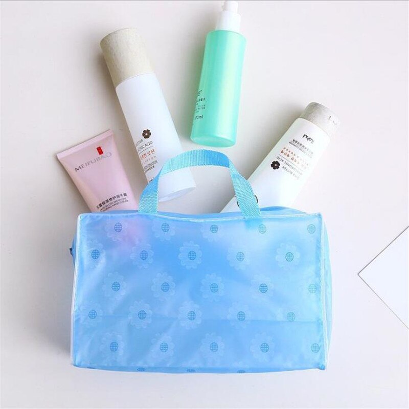 Women Girl Travel Cosmetics Organizer Bags Waterproof Bathroom Wash Bags Storage Bag for Shampoo Bathing Makeup Tool