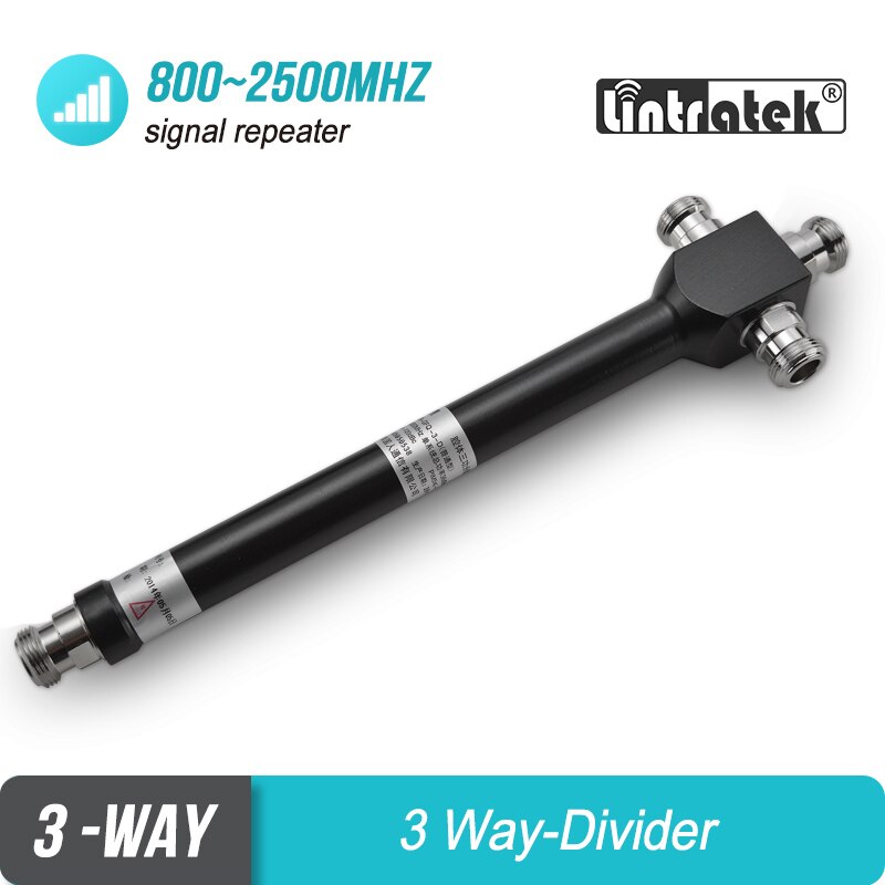 3 Manier Divider Splitter Gebruik Voor 850/900/1700/1800/1900/2100/2300Mhz voor 2G 3G 4G Mobiele Telefoon Signaal Booster Repeater Versterker
