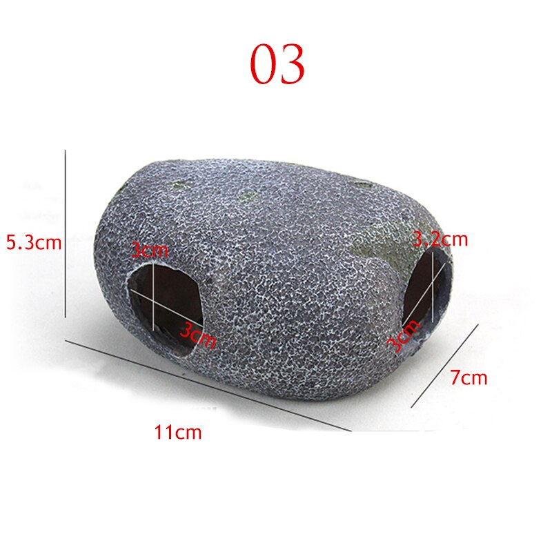 Décor de Terrarium, cachette, lézard, serpent, tortue, repos, grotte, Reptile, maison, se prélasser, enclos, Aquarium, aménagement paysager: C