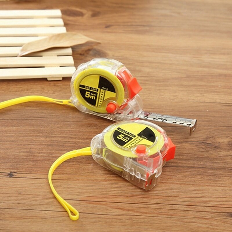 5m Precise Measuring Tape Woodworking Tools High Wear Tape Measures Resistant Engineering Measuring Hand Tools