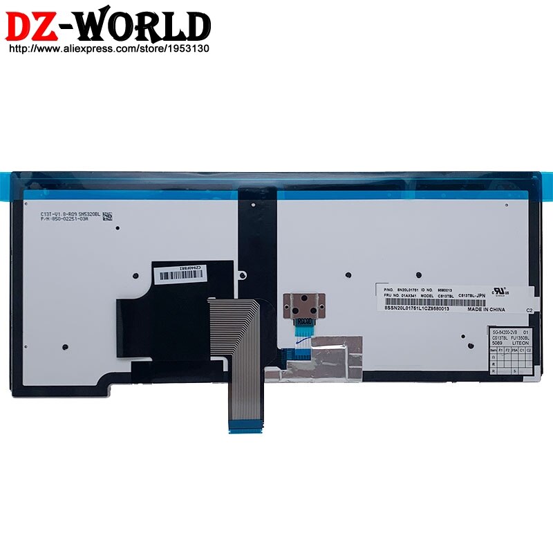 Original JP Japanese Backlit Keyboard For Lenovo Thinkpad T440 T440S T431S T440P T450 T450S T460 Laptop Teclado 01AX341