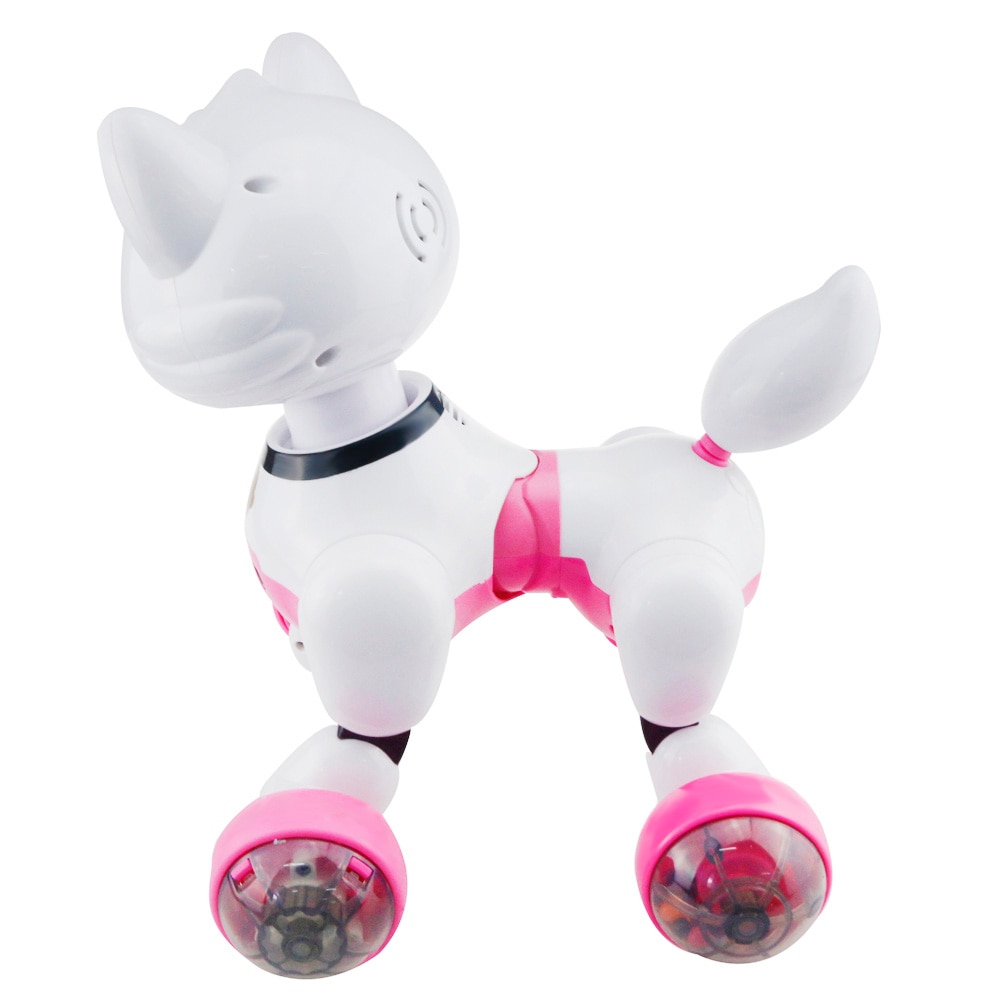 Smart Voice Control Cat Robot Dance With The Music Sing Electronic Pet Built-In Light Automatic Following Mode