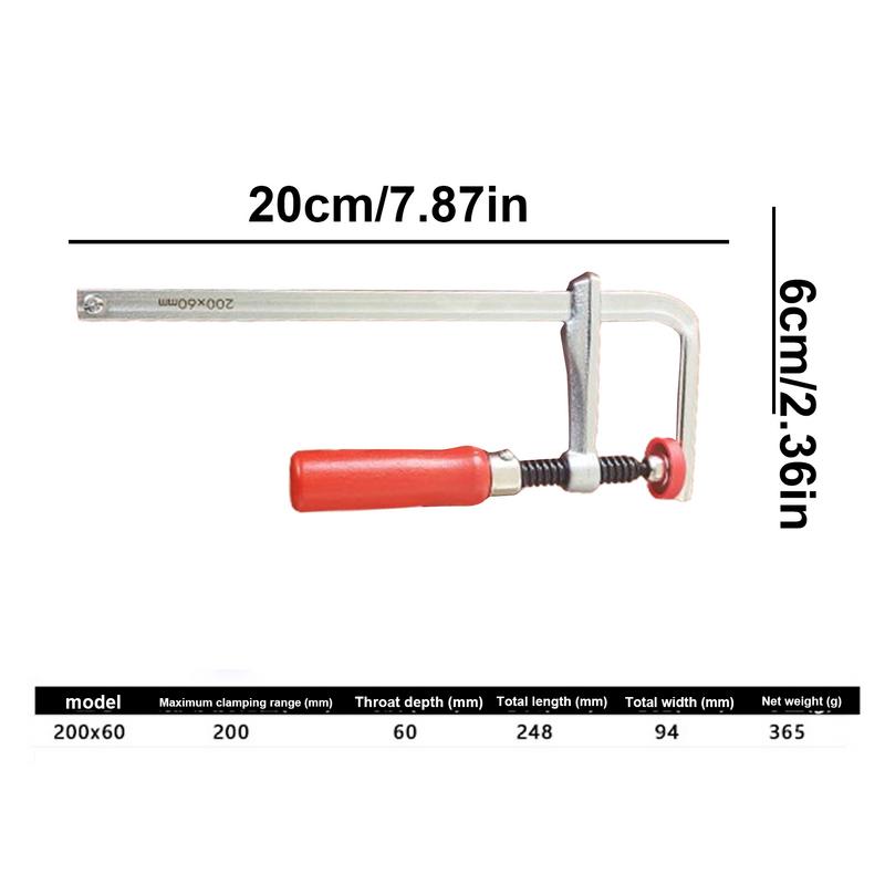 Quick Adjust Screw Handle Track Saw Rail Clamps MFT Clamps for Festool Rail Track Saw and MFT Table Woodworking Tools